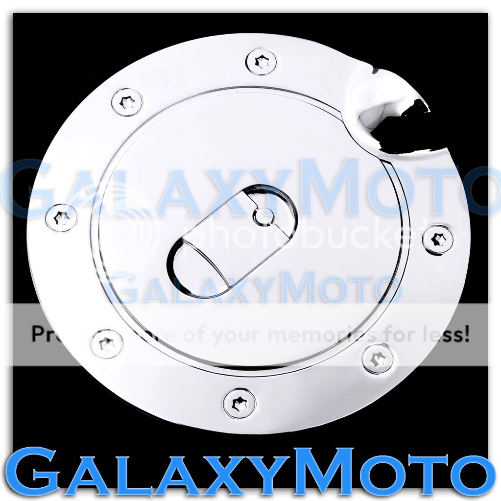 Triple Chrome Plated ABS GAS Fuel Cover for 0208 Dodge Ram 1500+2500